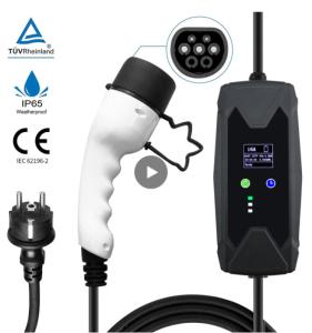 Wholesale Ethemet Communication 32A Pole Mounted Ev Charger Portable Evse Level 2 IP55 from china suppliers