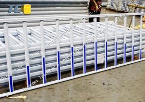 Wholesale Roadside Municipal Guardrail Crowd Control Crash Safety Traffic Fence Isolation Barrier from china suppliers