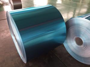 Wholesale Alloy 1100, Temper H22 Industrial heavy gauge Aluminum fin strip with blue and golden hydrophilic and epoxy film coated from china suppliers