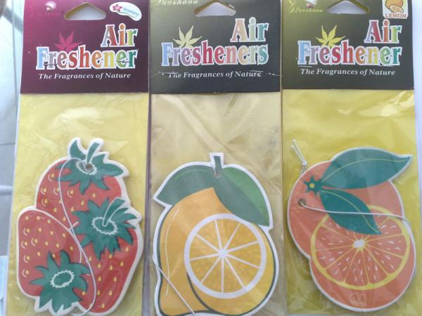 Quality Customized Paper Car Air Freshener for sale
