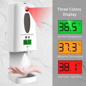 Wholesale LIEN001TM Intelligent Sensor Soap Dispenser Body Temperature Measuring Device from china suppliers