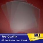 blank 3d lenticular offset printing sheet film PET 100 LPI pet lenticular lens