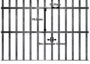 Wholesale UV Resistant Anti Climb Fence Panels / Welded Wire Fence Panels 4mm Diameter from china suppliers