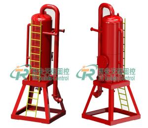 China Oil Drilling Solid Fluids Liquid Gas Separator / Liquid Gas Mud Separator Used for Oilfield on sale