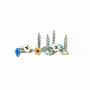 Wholesale Color 316 Self-Tapping Screws Countersunk Hexagonal Cross Mountain Wire from china suppliers