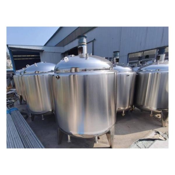 50L-30 000L Electric Steam Heating Mixer Jacketed Stainless Steel Liquid