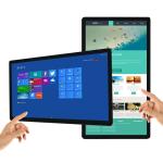19' 22' 26'bus advertising vesa mount kiosk wall mounted display wall mounted