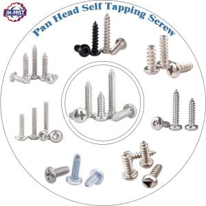 Wholesale OEM Customized Blue Finish Stainless Steel Self-Tapping Screws for Metal Installation from china suppliers