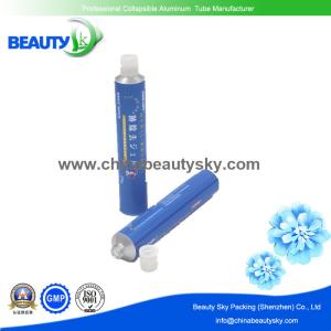 Wholesale Colorful Collapsible Aluminium Tube for pharmaceutical ointment with varies of nozzle and caps from 10ml to 150ml from china suppliers