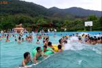 PLC Control Outdoor Big Water Amusement Park Wave Pool Equipment Blower Type