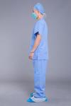 Reusable Anti Fray 65% Poly 35% Cotton Scrub Suits