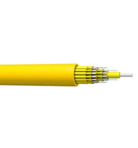 Wholesale Indoor use MTP/MPO fiber optic armored cable single sheath micro 2-core to 24-core from china suppliers