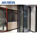 Guangdong NAVIEW Narrow Tall Long Aluminium Sliding Window Chinese Company