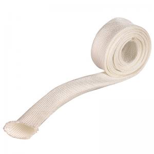 China High Temperature Resistant 500c Fiber Glass Braided Insulation Sleeve on sale