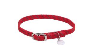 Wholesale Comfortable Cat Collar Safety Buckle Adjustable Reflective Material Woven from china suppliers