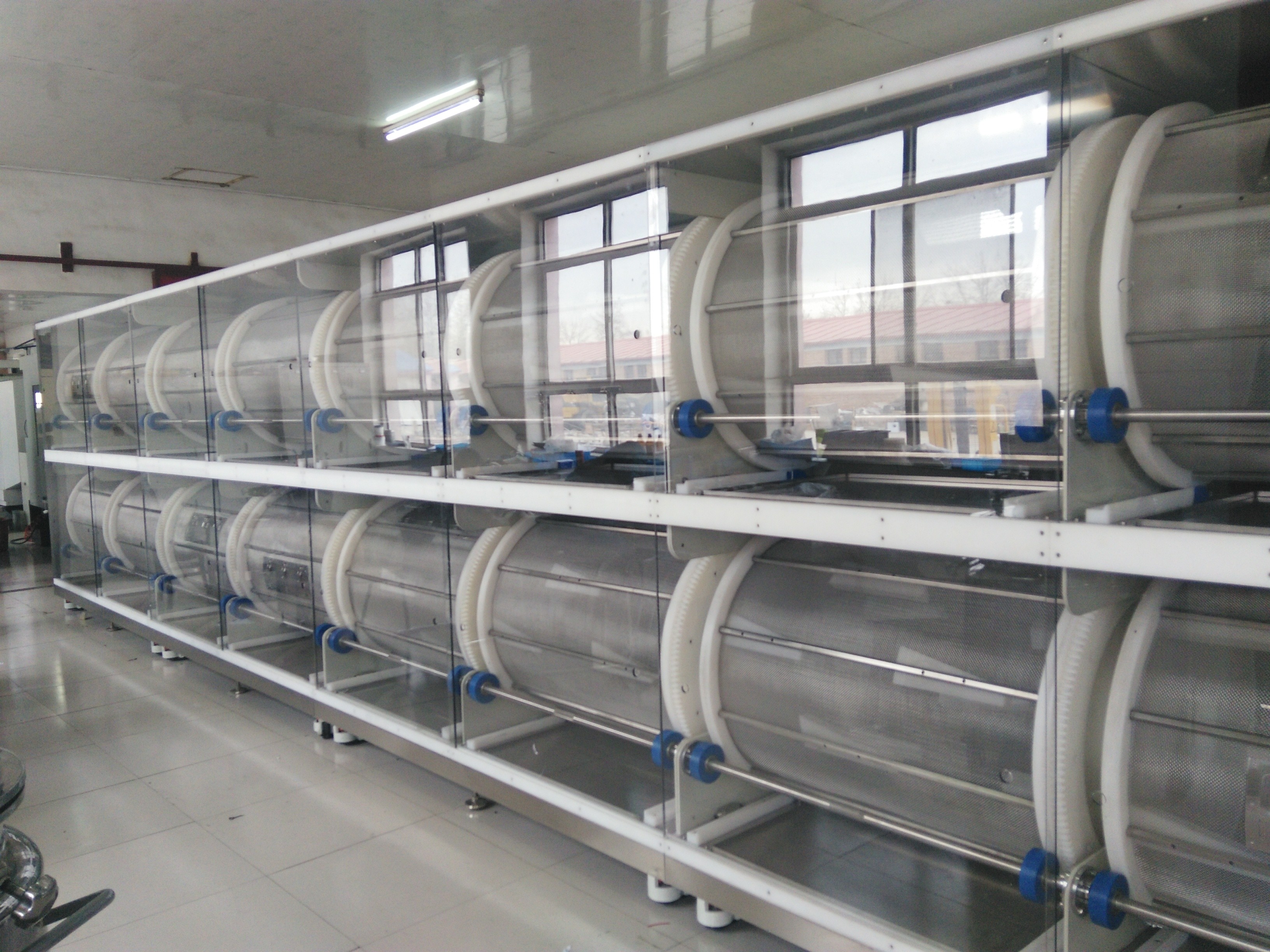 Softgel / Capsule / Paintball Drying Machine System tumbler dryer With PLC Control ISO9001