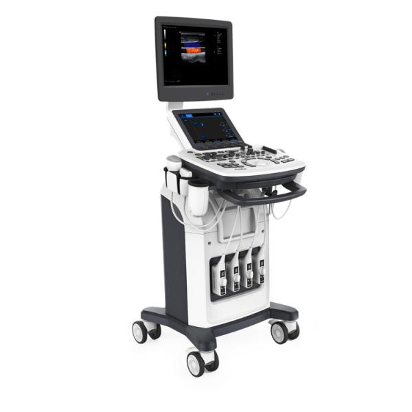 Touch Screen 3D 4D Doppler Ultrasound Machine For Cardiology Department Vascular