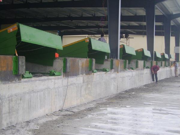 CE Stationary Loading Dock Leveler Hydraulic Car Ramps for Container Electric