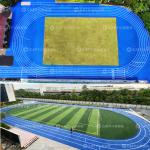 Budget-Friendly Semi-Prefabricated Athletic Rubber Running Track Rubber Track