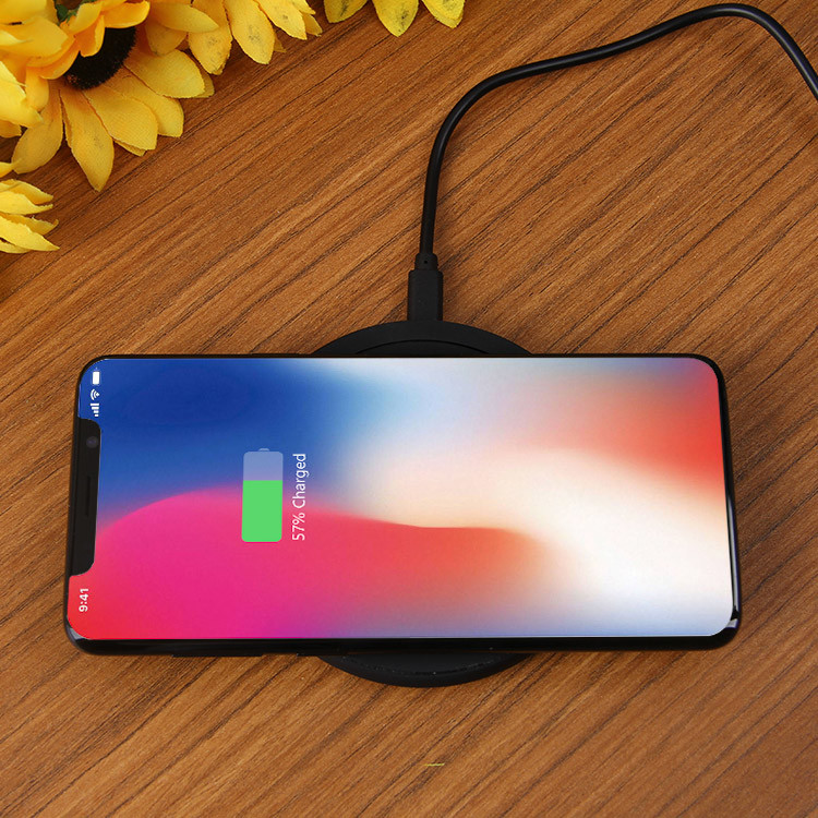 QI Standard 11mm Smartphone Wireless 10w Fast Charging Pad