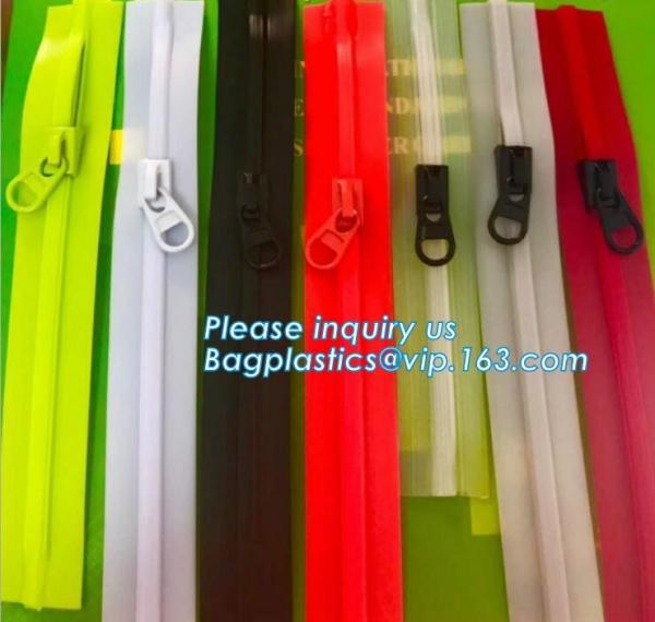 3#,4#,5#,6#,7#,8#,9#, 10#,12# China manufacturer waterproof nylon zipper, whykk open end nylon waterproof zipper