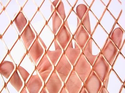 Superfine knitted pure micron copper braided metal wire mesh for chimney hats,