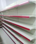Commercial Retail Shelving Supermarket Racks Steel Plain Back Panel