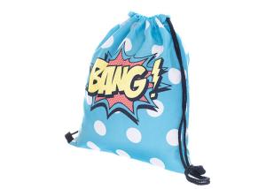 Wholesale Folding 39*30cm Girls Drawstring Book Bag Printed For School from china suppliers