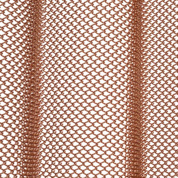 Heavy-duty Metal Wire Mesh Curtains For Fireplace Screen Systems