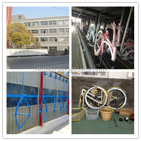 26 Inch Red Color Men's Classic Beach Cruiser Bikes with Big and Comfortable Seat