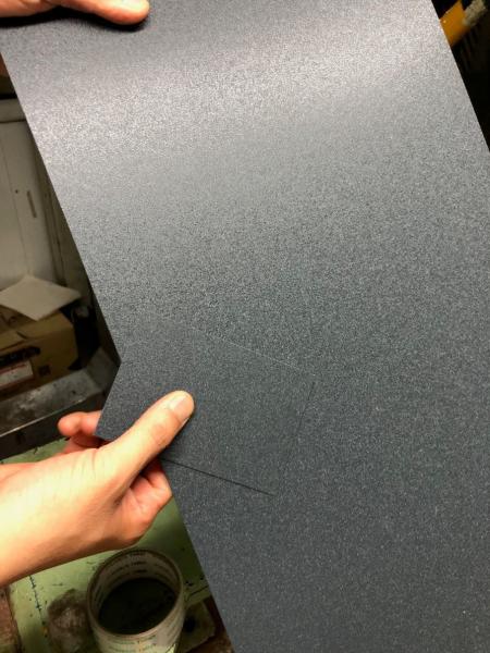 49 inch 26Ga Matt Textured Steel Coil RAL7024 HDP Steel Painted Galvanized Steel