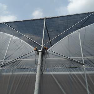 Wholesale Clear 200 Micron Film Coverd Polycarbonate Greenhouse Kit Multi Span Greenhouse from china suppliers