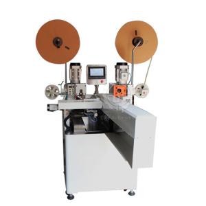 Wholesale Automatic Flat Cable Ribbon Cable Double-Side Terminal Crimping Machine from china suppliers
