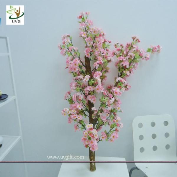 UVG Wedding decoration materials artificial branch in cherry blossom for bridal