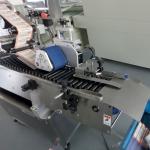 Electric Automatic Wax Crayons Labelling Machine For Syringe Vial Label
