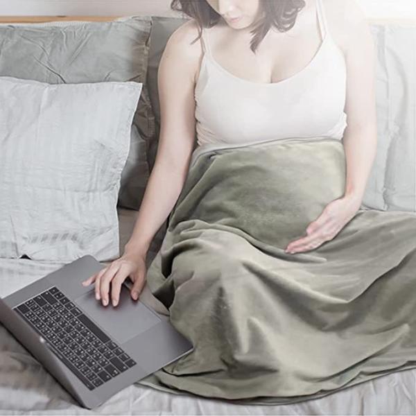 EMF shielding radiation protection throw blanket baby blanket