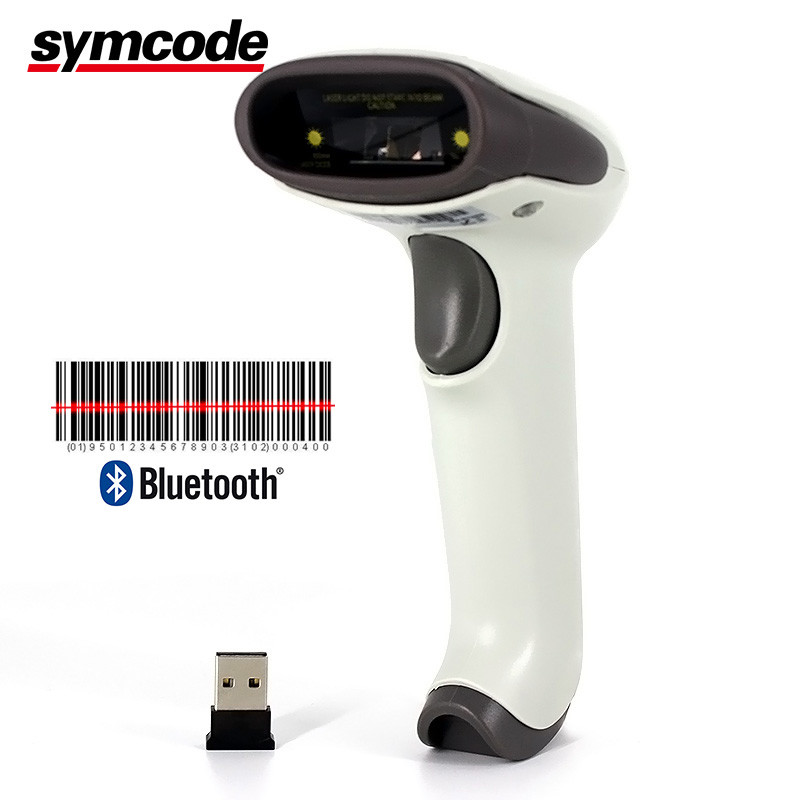 Wholesale Multifunctional Bluetooth Handheld Barcode Scanner ABS And TPU Industrial Design from china suppliers