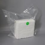12 Inch 56gsm Cellulose Polyester Wipes OEM Industrial White 0609 Lint Free Dry