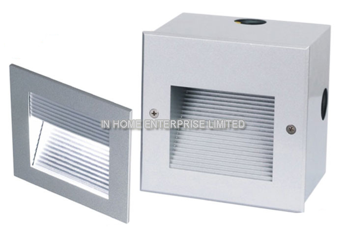 Square Led Mounted Wall Light Recessed 120 Degree Led Stair Lighting