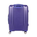Blue Polypropylene Aluminum trolley 3 Pcs Luggage Sets