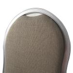 Modern Stackable Conference Chairs Metal Legs Banquet Chair
