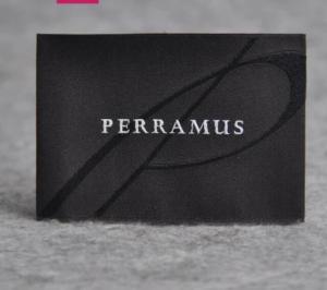 Wholesale Iron On Woven Apparel Labels Adhesive For T - Shirt Neck Ultrasonic Cut from china suppliers