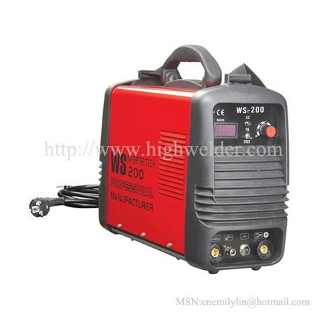 Inverter DC TIG/MMA Welder, Welding Machine-WS-250DIS(B22) plastic style with