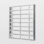 Machine Pressure Welding Non Slip Grating In Stainless Steel Texture For Slip