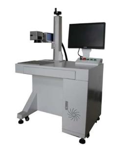 Wholesale Table Desktop Fiber Laser Marking Machine / Metal Laser Engraver 10W - 100W from china suppliers