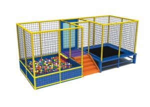 Wholesale Children Mobile Bungee Trampoline 6.25 * 2.46 * 2.3 Meter ROHS Approved from china suppliers