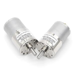 Wholesale Mini DC gear motor 37mm ZGA37-3530 12V 24V center output gearbox low-speed motor from china suppliers