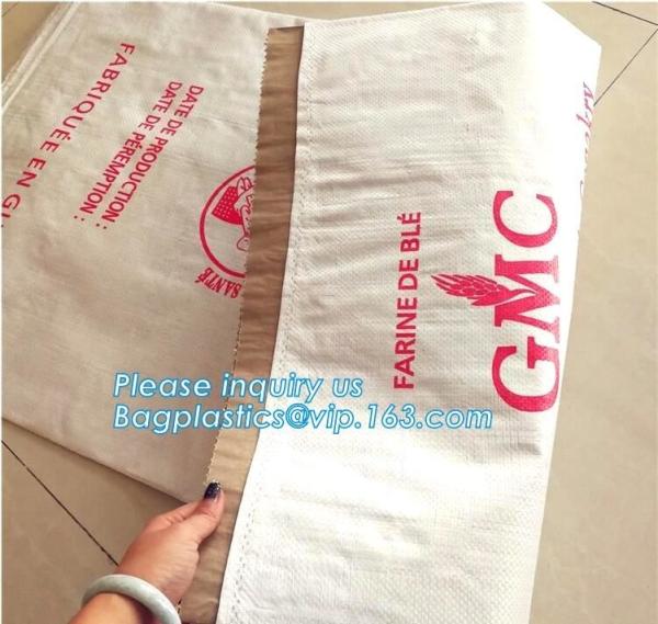 kraft paper laminated pp woven bag for industry,paper bags laminated woven sack