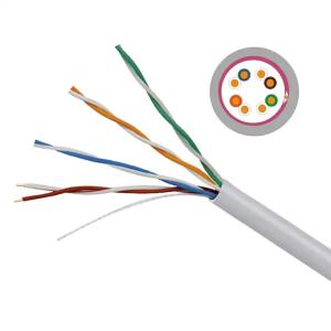 Wholesale CCA CU Conductor 24AWG UTP Cat5 LAN Cable 300M Of 1000FT from china suppliers