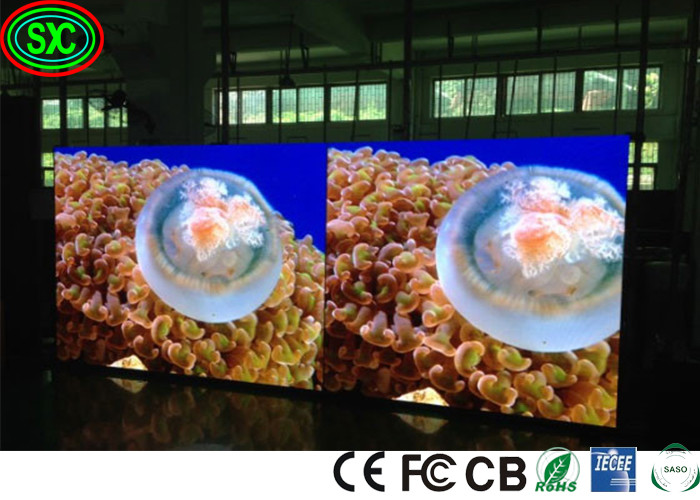 Indoor Led Display Board P2，p3 ，p2.5 mm 3840hz refresh rate High 1200 cd Brightness RGB 3 In 1 Wifi 3G Function